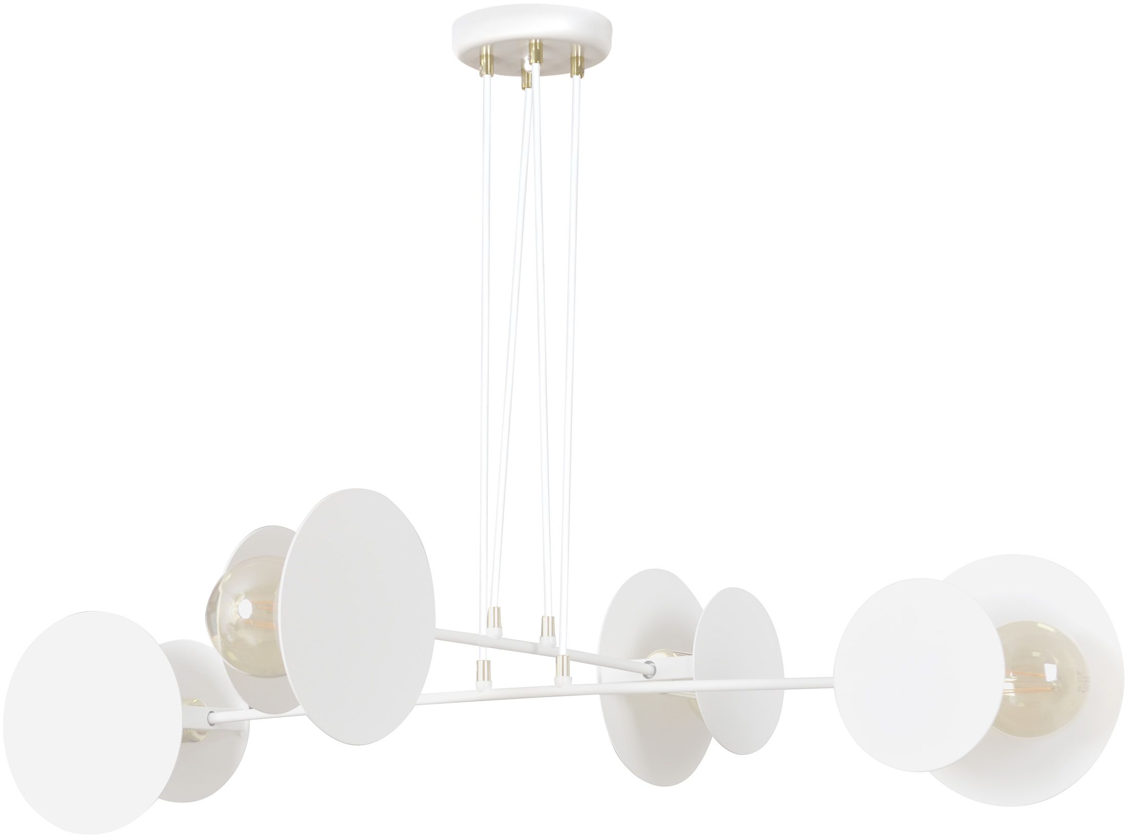 Emibig Idea hanglamp 4x15 W wit 793/4