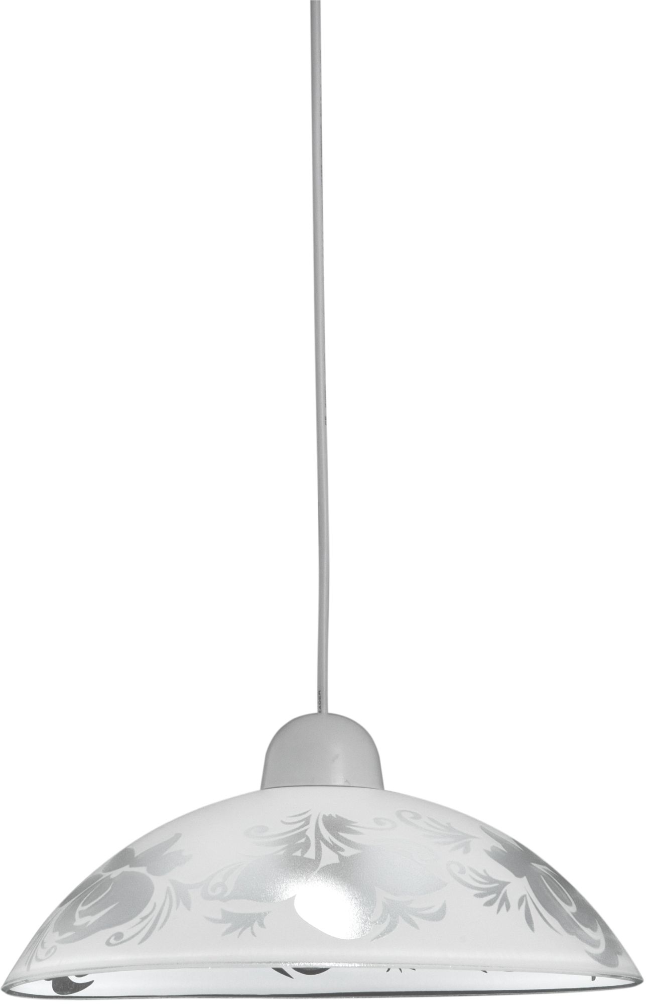 Candellux Beris hanglamp 1x60 W wit 31-49929
