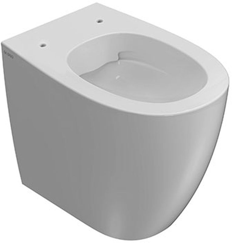 Globo 4ALL toiletpot staand zonder kraag wit MD004BI