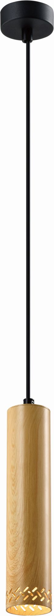 Candellux Tubo hanglamp 1x25 W hout 31-78582