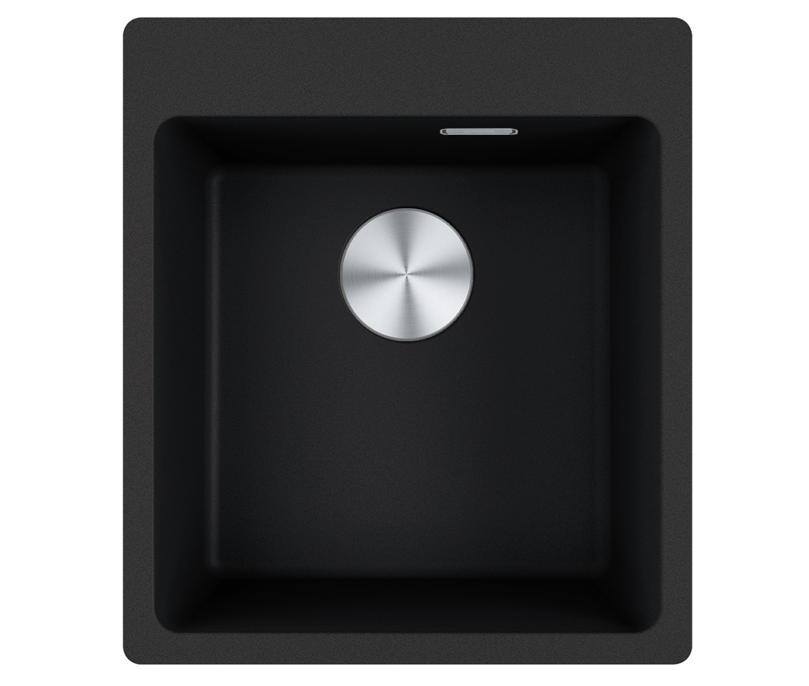 Franke Maris Free spoelbak van graniet 50x44 cm grijs/grafiet/onyx 114.0661.792