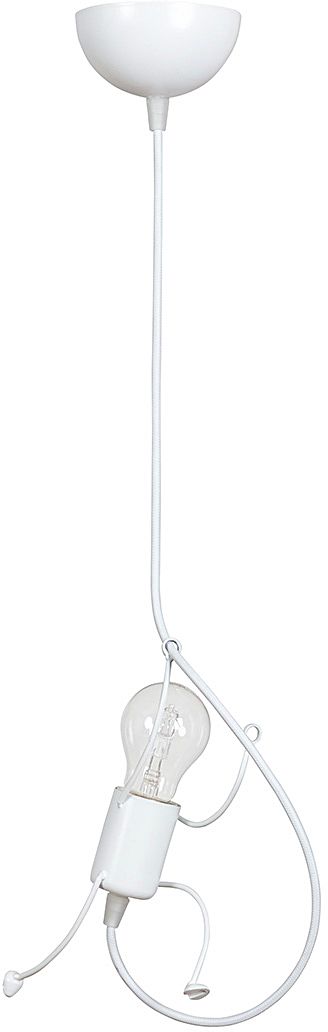 Emibig Bobi hanglamp 1x15 W wit 538/1