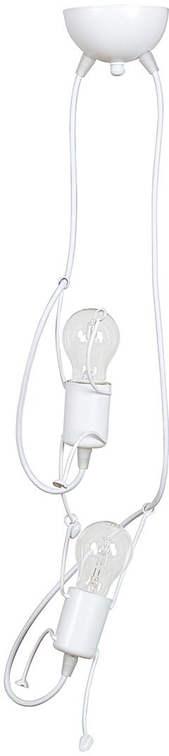 Emibig Bobi hanglamp 2x15 W wit 538/2