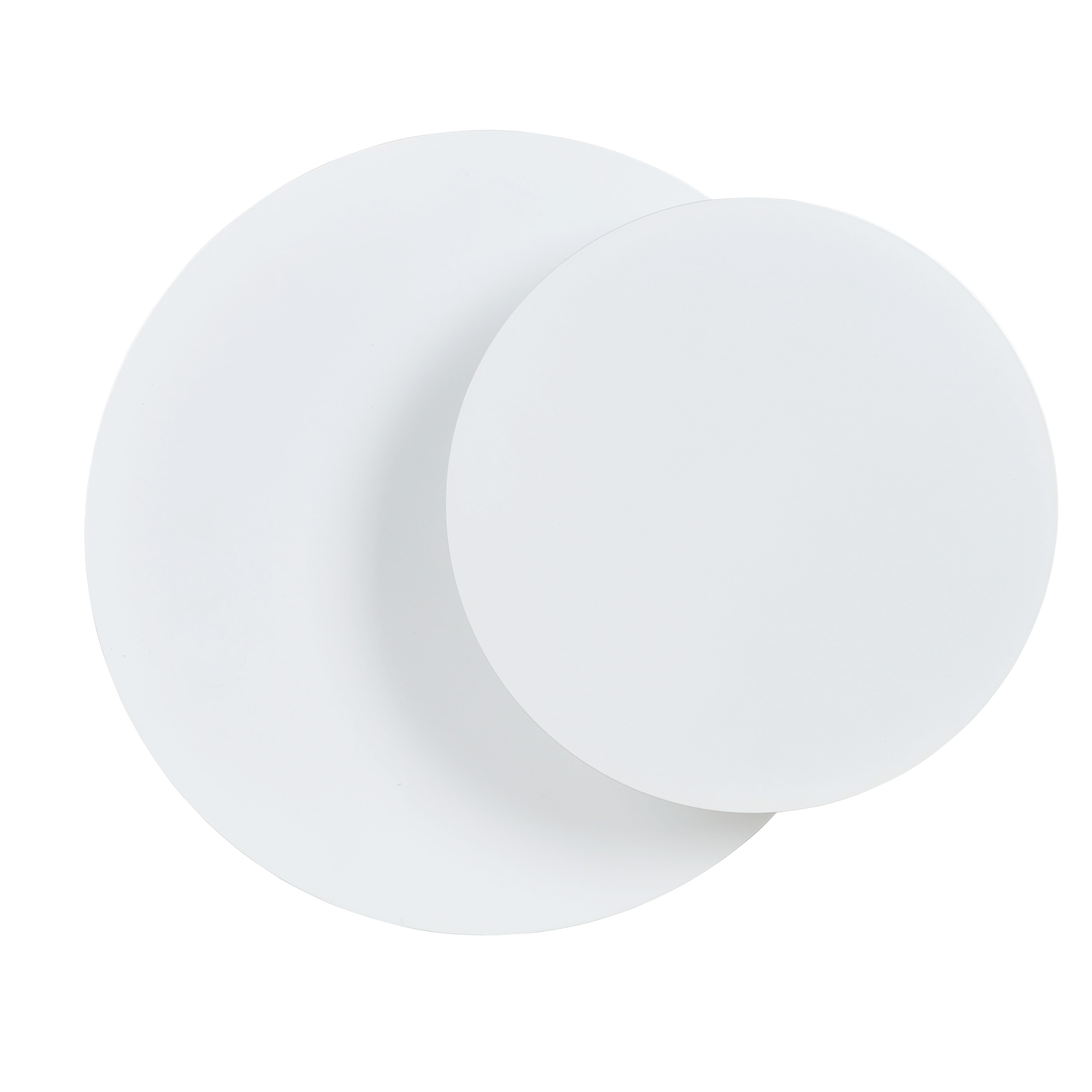 Emibig Circle wandlamp 1x8 W wit 972/1