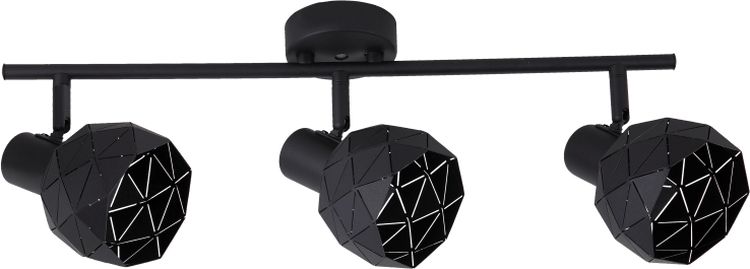 Light Prestige Reus plafondlamp 3x40 W zwart LP-8069/3WSBK