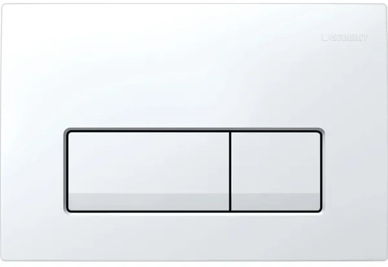 Geberit Delta spoelknop voor het toilet wit 115.119.11.1