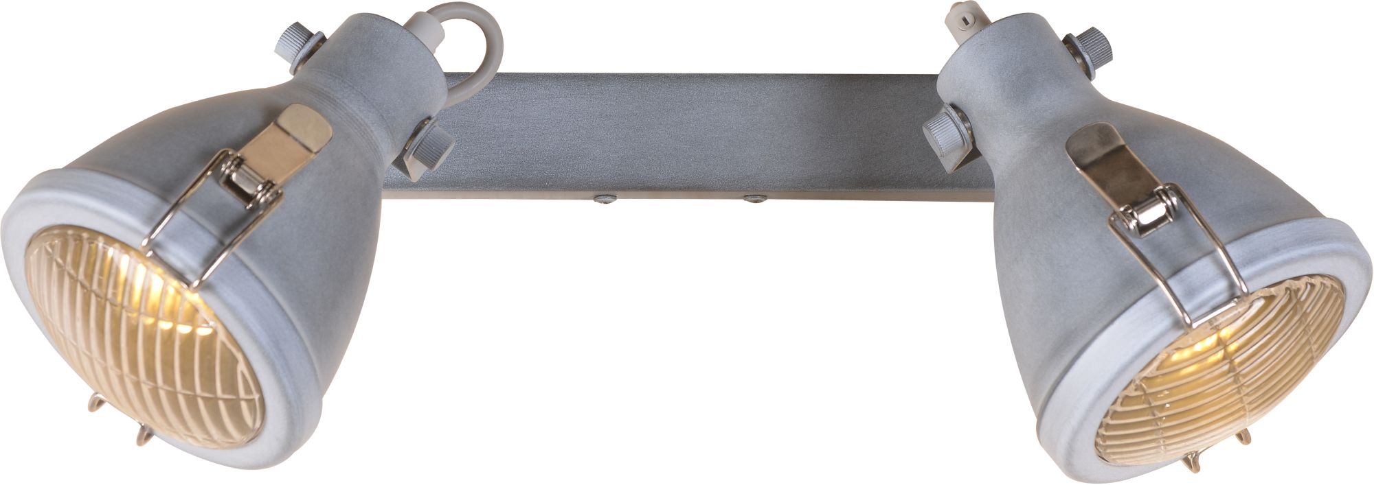 Candellux Crodo plafondlamp 2x40 W grijs 92-71118