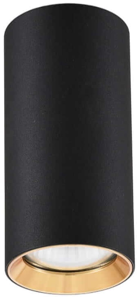 Light Prestige Manacor plafondlamp 1x50 W zwart-gouden LP-232/1D-170BK/GD