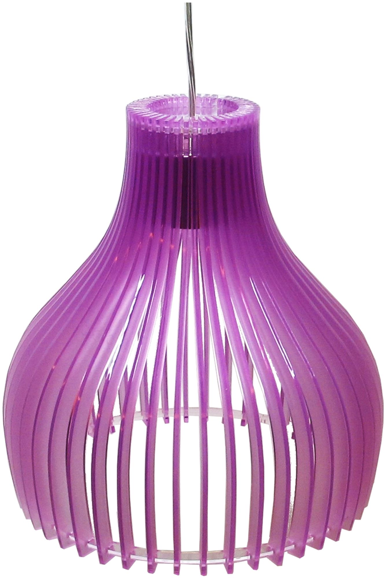 Candellux Buren hanglamp 1x60 W paars 31-50314