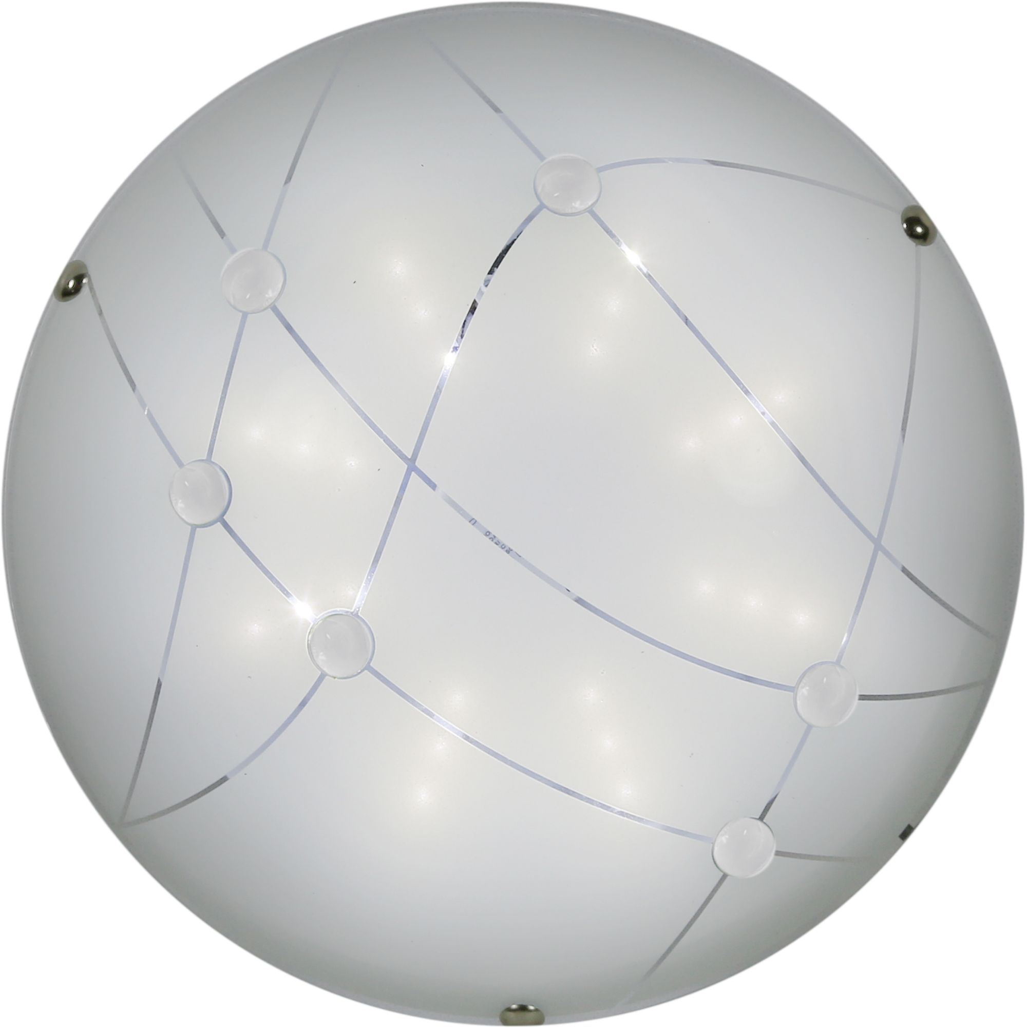 Candellux Duca plafond 1x10 W wit-doorzichtig 13-54180
