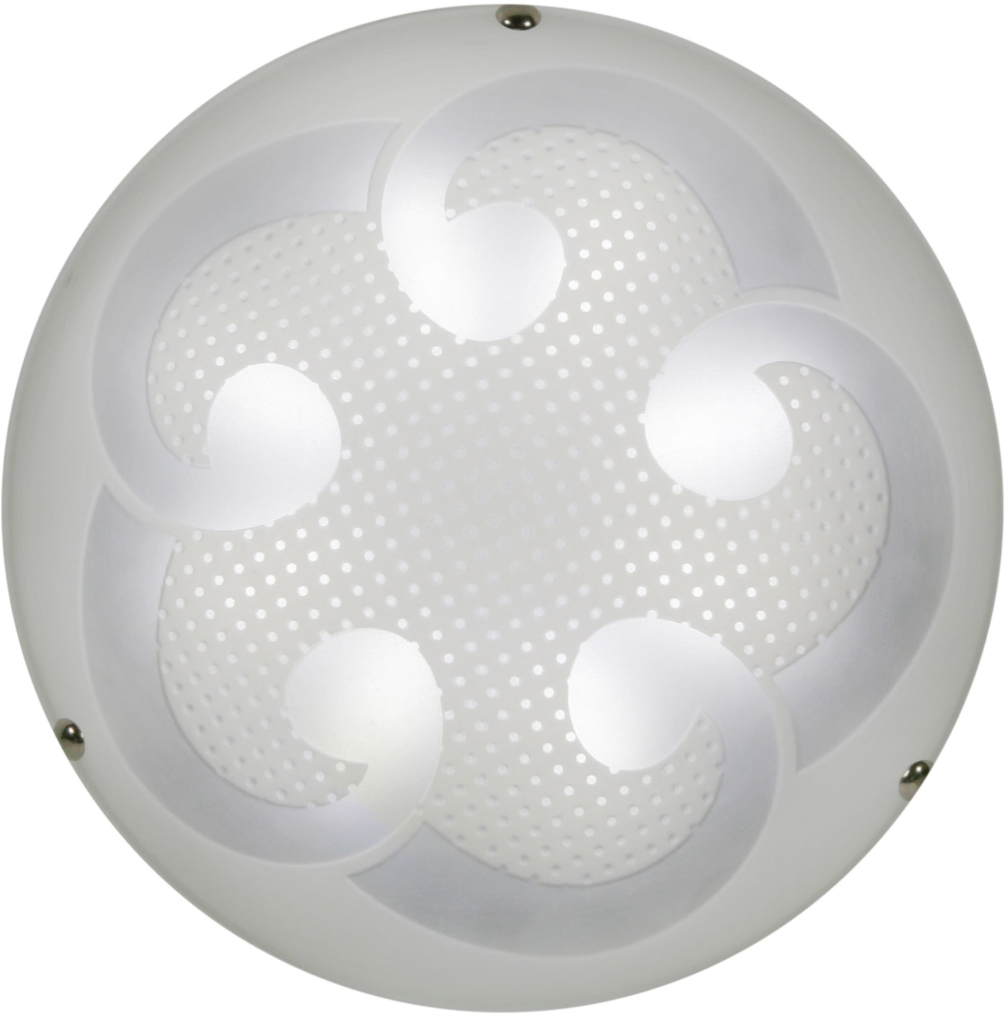 Candellux Monti plafond 1x10 W wit-chroom 13-54920
