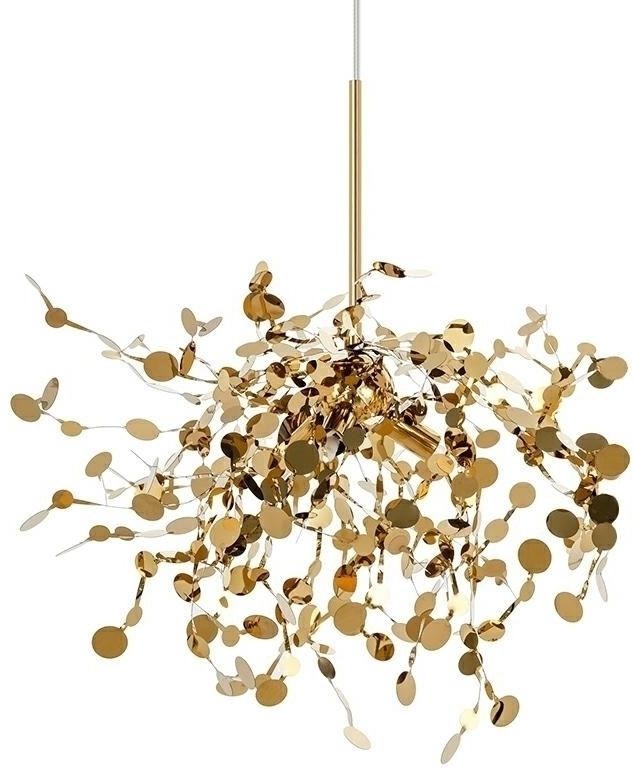 King Home Monete hanglamp 3x40 W gouden JD8653-1.GOLD