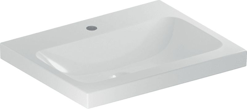 Geberit iCon wastafel 60x48 cm rechthoekig meubel wit glans 501.834.00.5