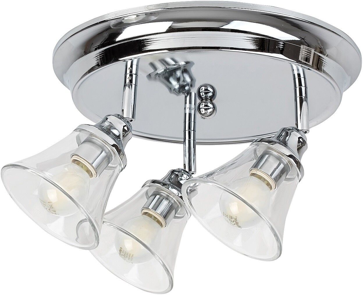 Rabalux Antoine plafondlamp 3x40 W chroom-doorzichtig 3210