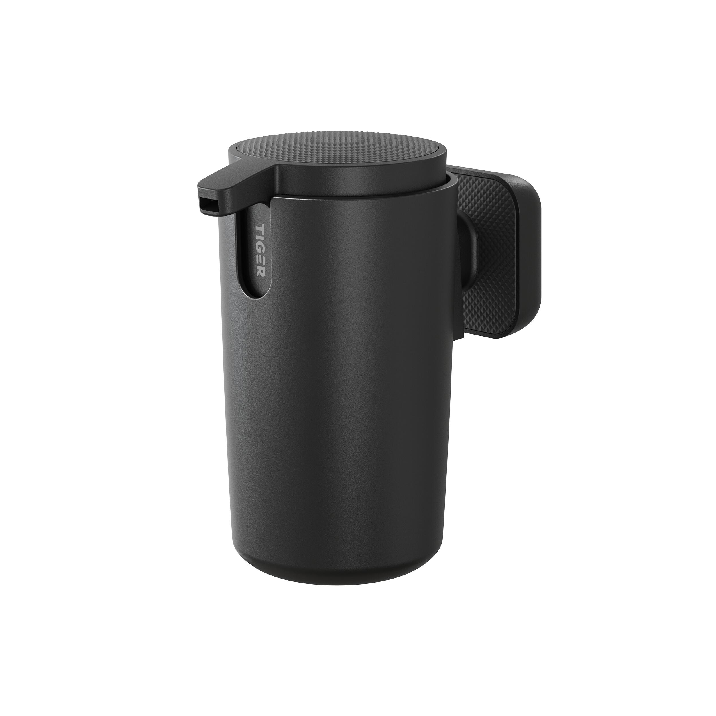 Tiger Carv zeepdispenser 175 ml zwart 800252