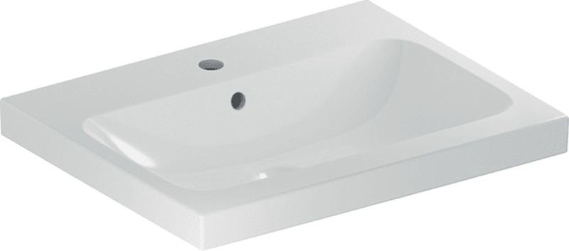 Geberit iCon wastafel 60x48 cm rechthoekig opbouw wit mat 501.847.JT.1
