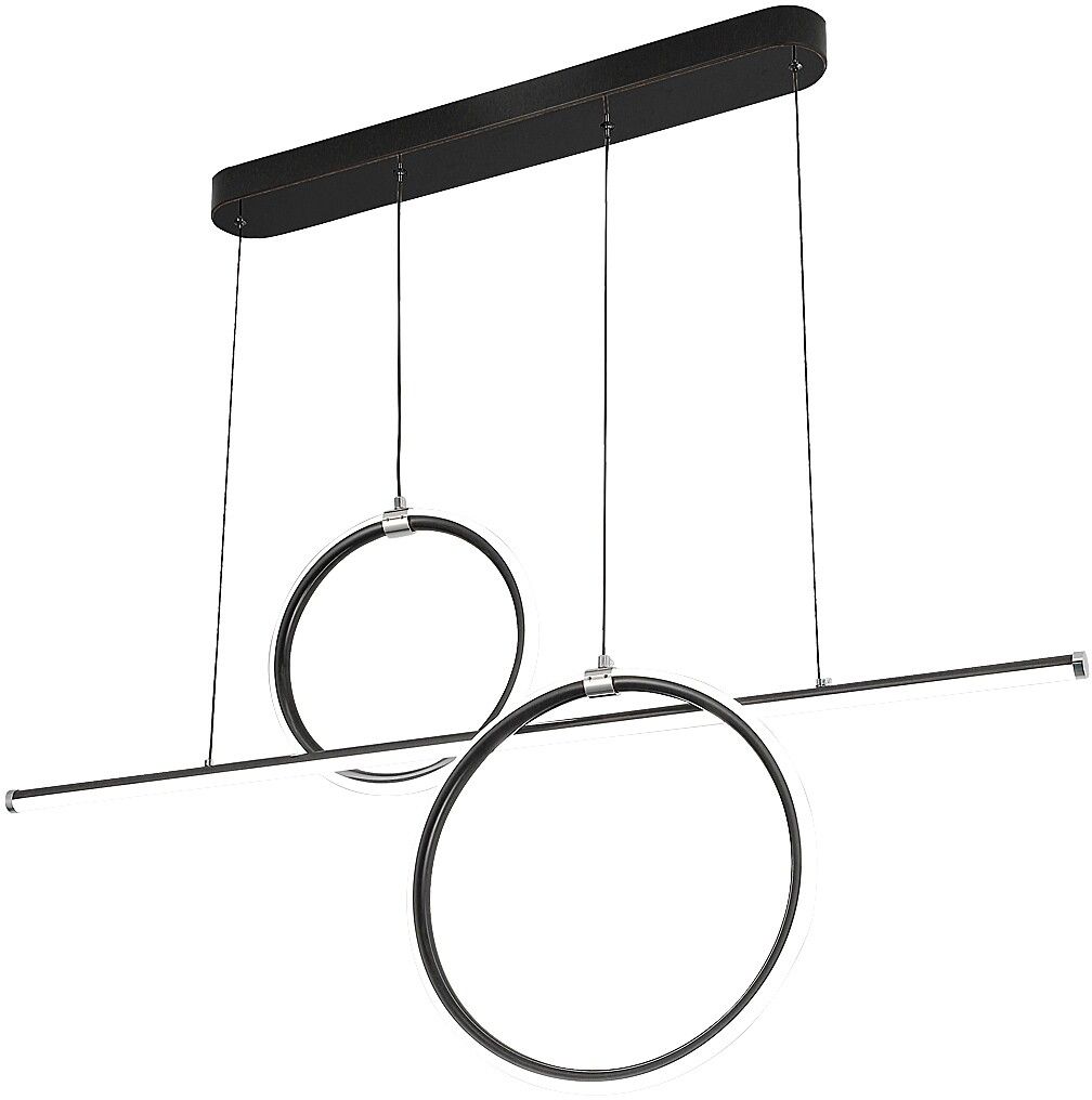 Rabalux Willow hanglamp 1x48 W wit-zwart 6970