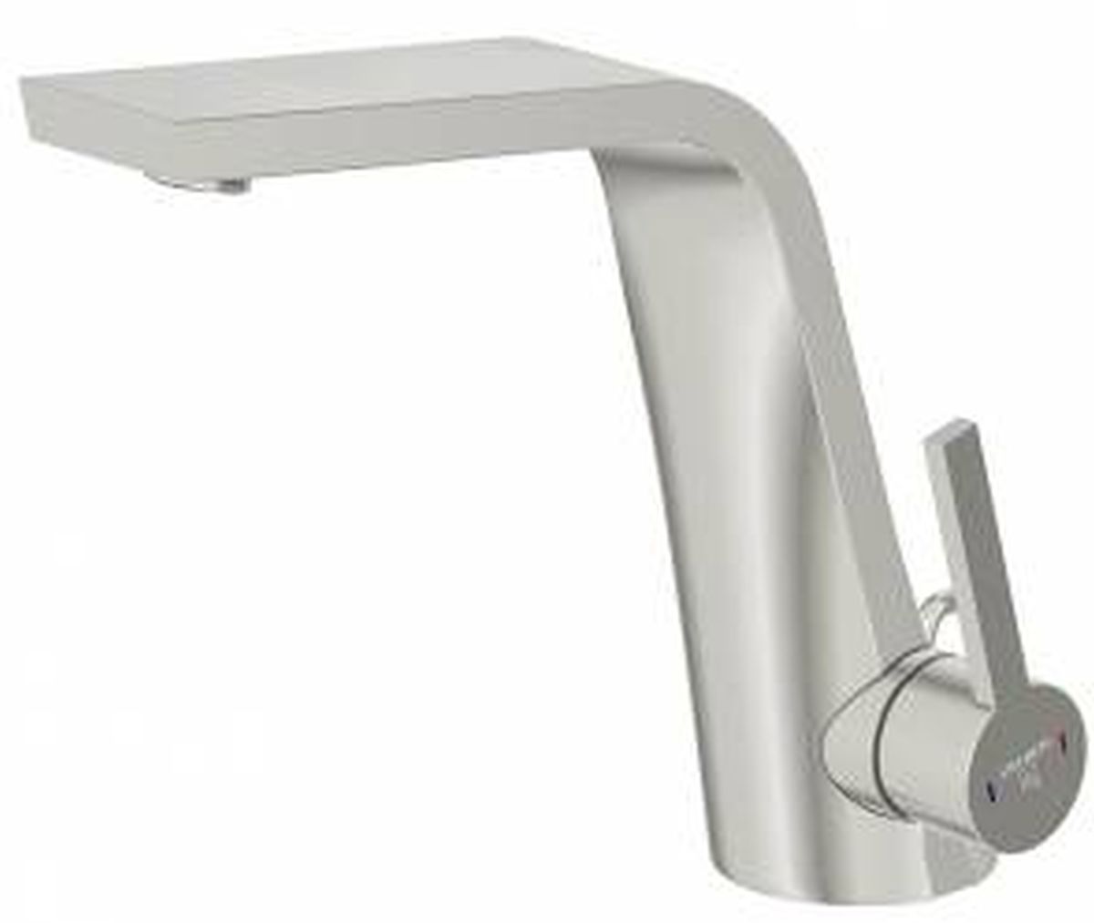 Steinberg 260 wastafelkraan staand Brushed Nickel 26010001BN