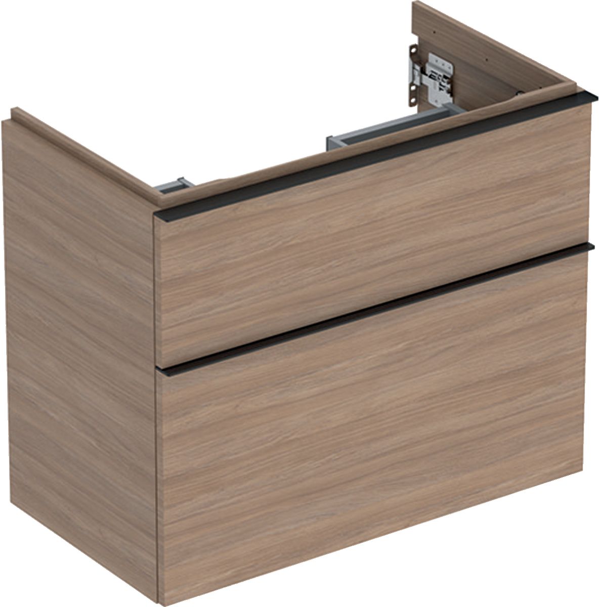 Geberit iCon kast 74x41.6x61.5 cm hangend onder de wastafel eik-lava 502.308.JH.1