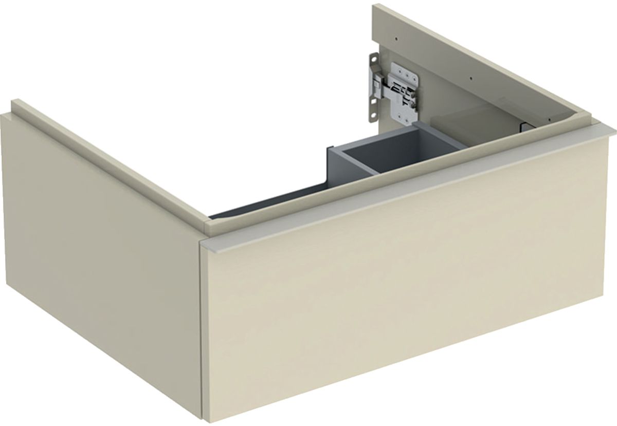 Geberit iCon kast 59.2x47.6x24.7 cm hangend onder de wastafel grijs-zandkleurig 502.310.JL.1