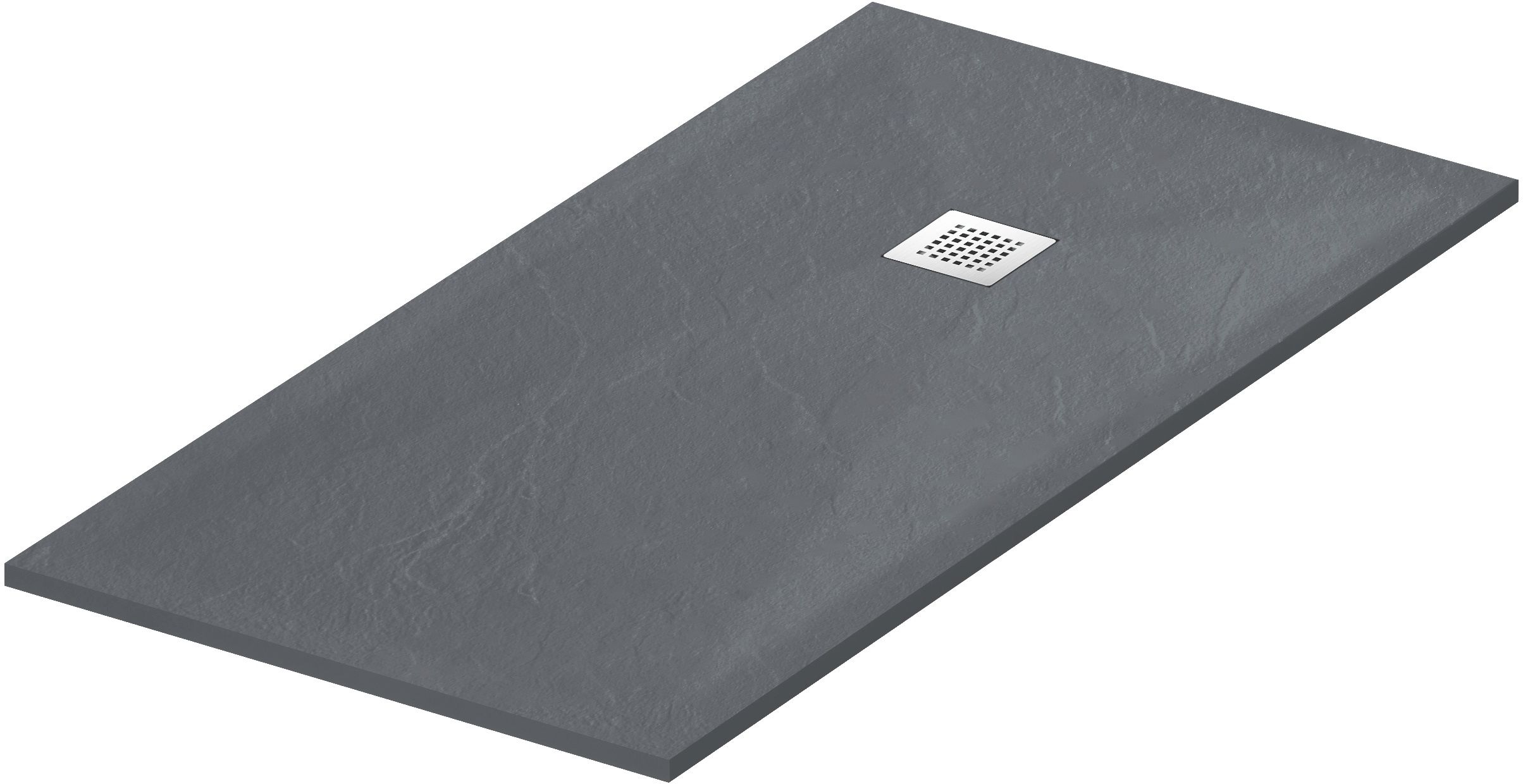 Balneo Stone Tray rechthoekige douchebak 120x90 cm grijs STFDG9012025