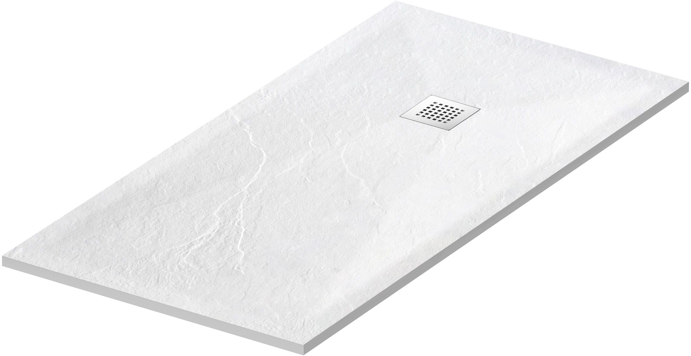 Balneo Stone Tray rechthoekige douchebak 110x90 cm wit STFWH9011025