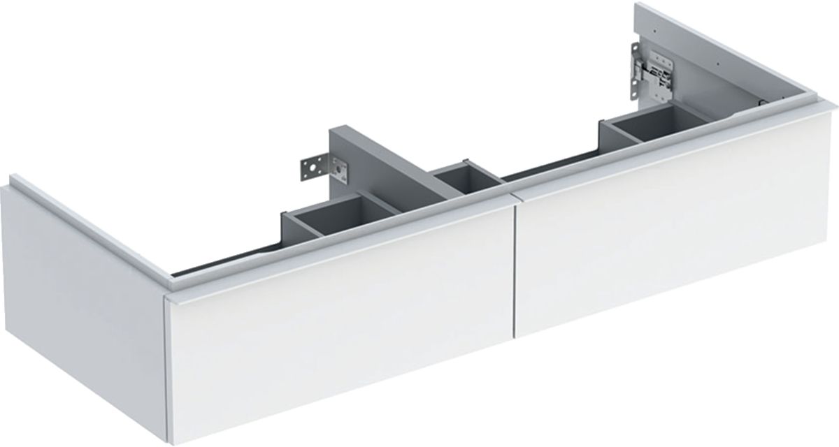 Geberit iCon kast 118.4x47.6x24.7 cm hangend onder de wastafel wit 502.314.01.1