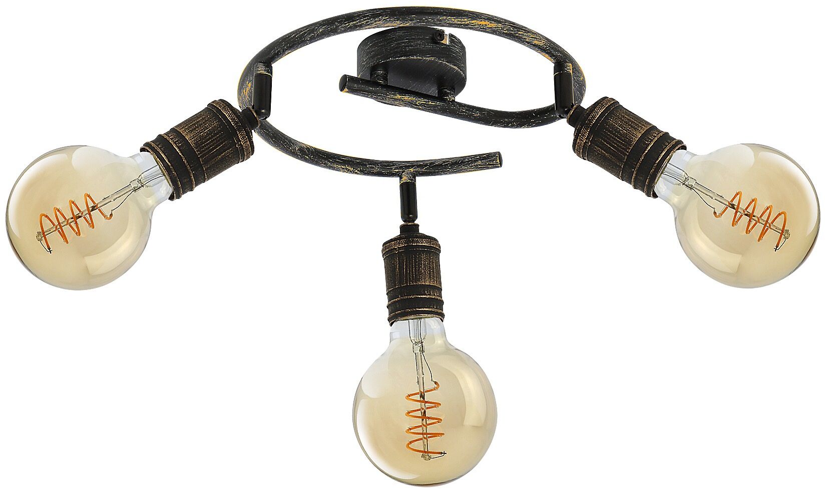 Rabalux Fidel plafondlamp 3x25 W gouden 3216