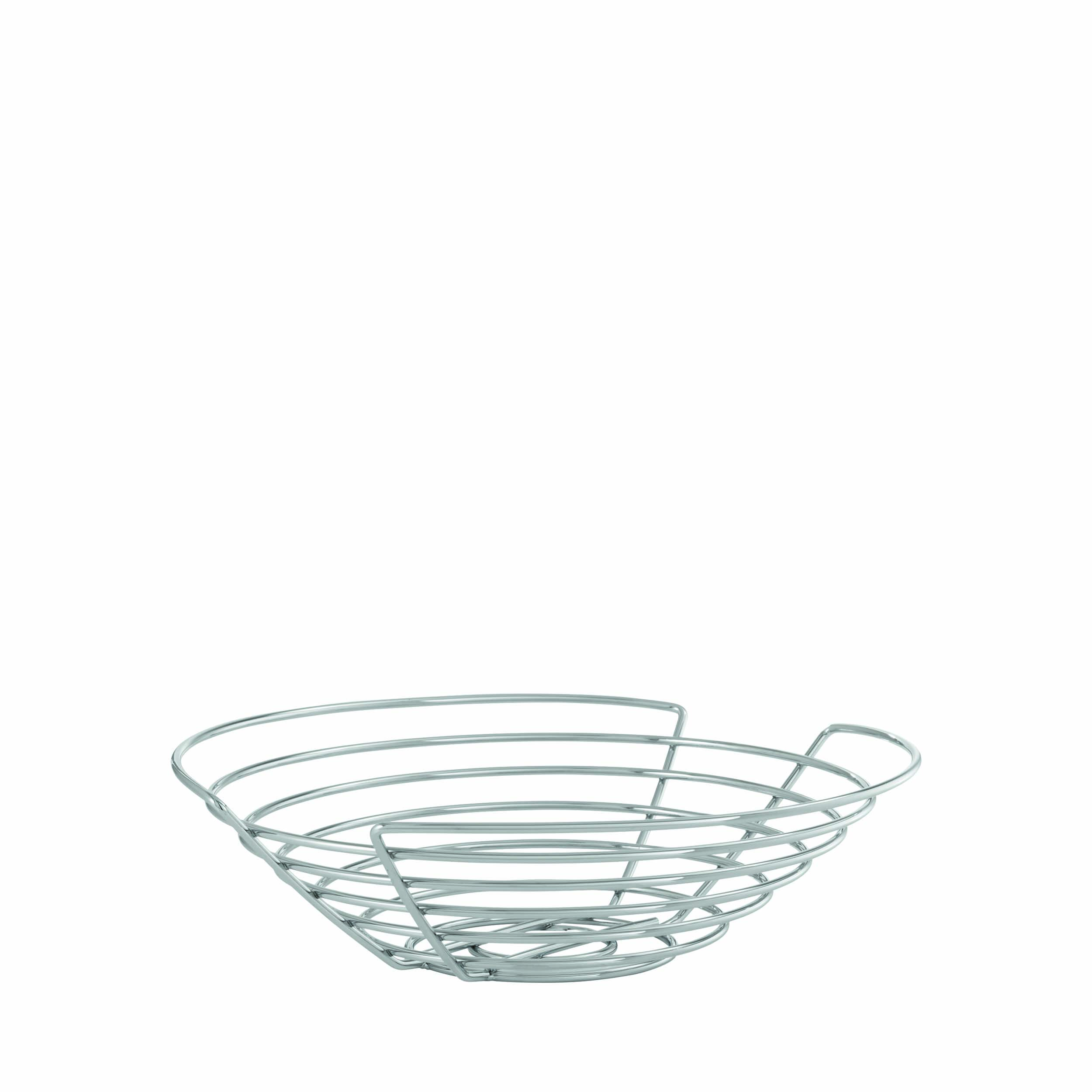 Blomus Wires fruitmand 30x30x7 cm chroom B68482