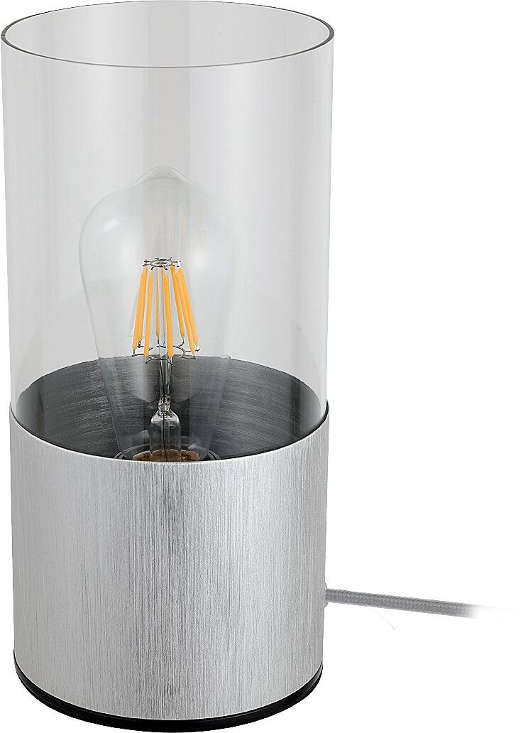 Rabalux Zelkova tafellamp 1x40 W doorzichtig-aluminium 3153