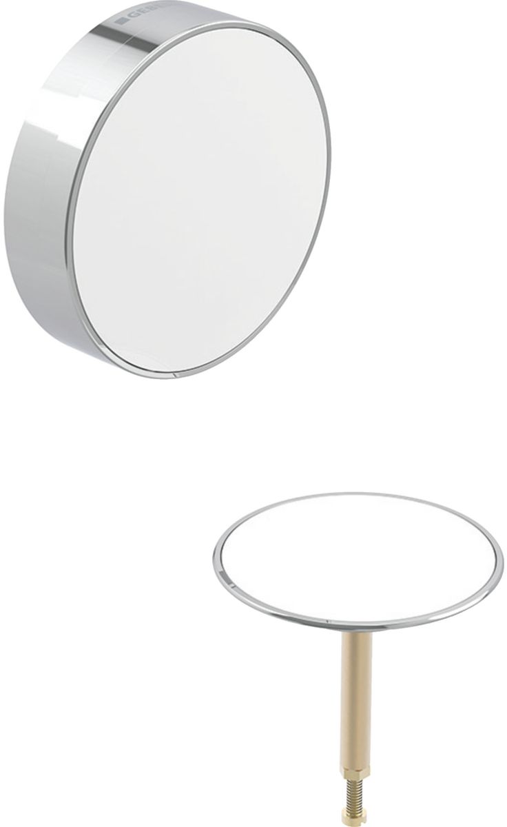 Geberit badkuipsifon chroom-wit 150.300.KJ.1