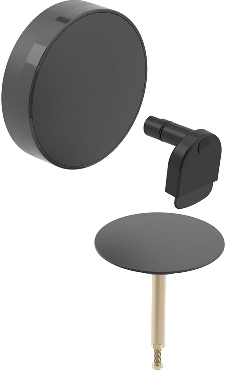 Geberit badkuipsifon zwart 150.481.14.1