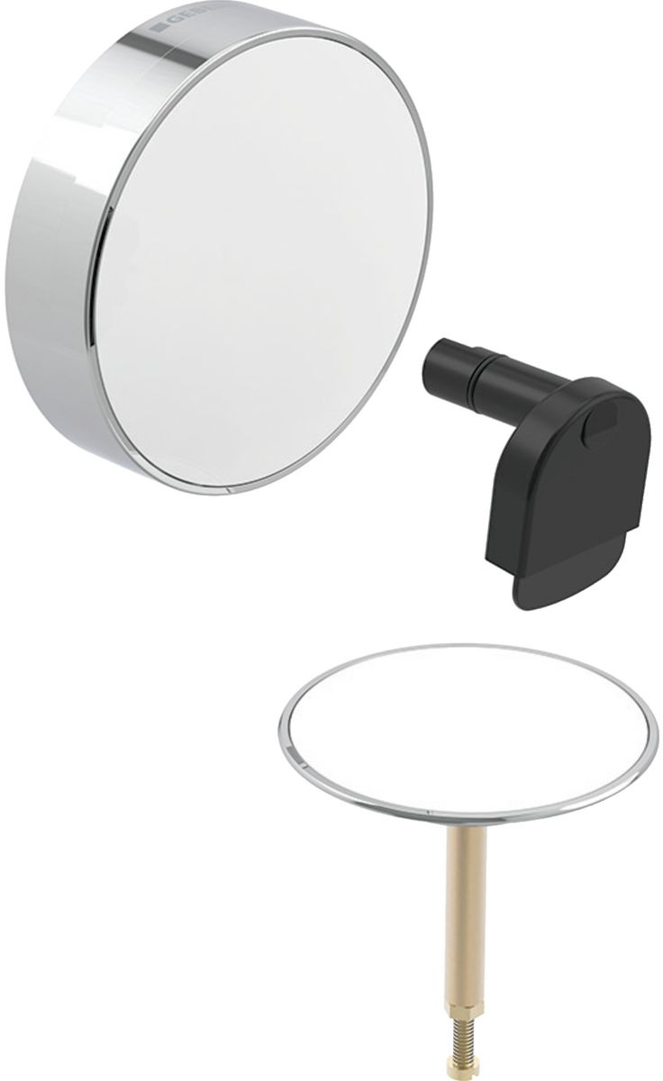 Geberit badkuipsifon chroom-wit 150.481.KJ.1