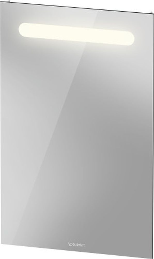 Duravit No. 1 spiegel 45x70 cm rechthoekig met verlichting wit N17950000000000