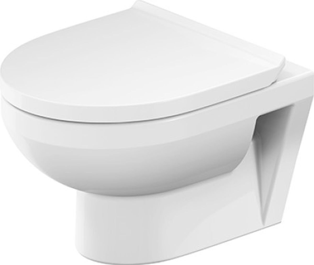 Duravit No. 1 toiletpot hangend zonder kraag wit 25750900002