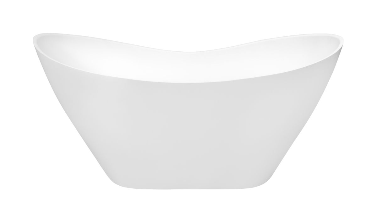 Besco Viya vrijstaand bad 158x70.5 cm ovaal wit #WMD-160-VKW
