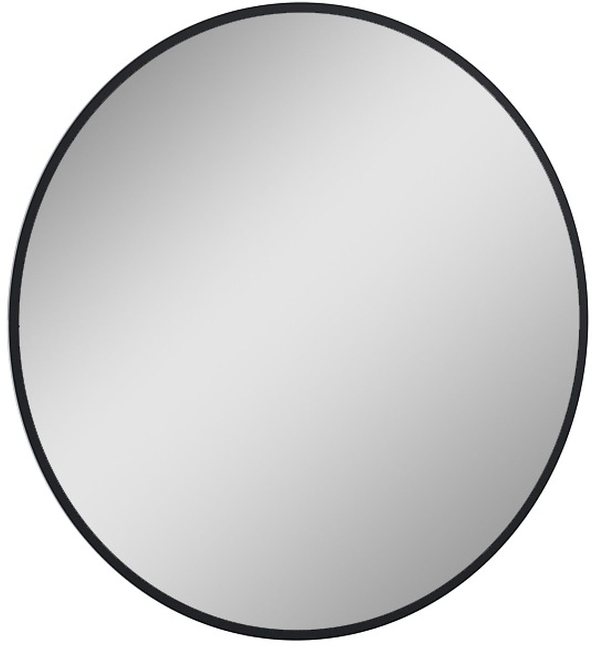 Elita Sharon spiegel 60x60 cm rond met verlichting zwart RE060602010560