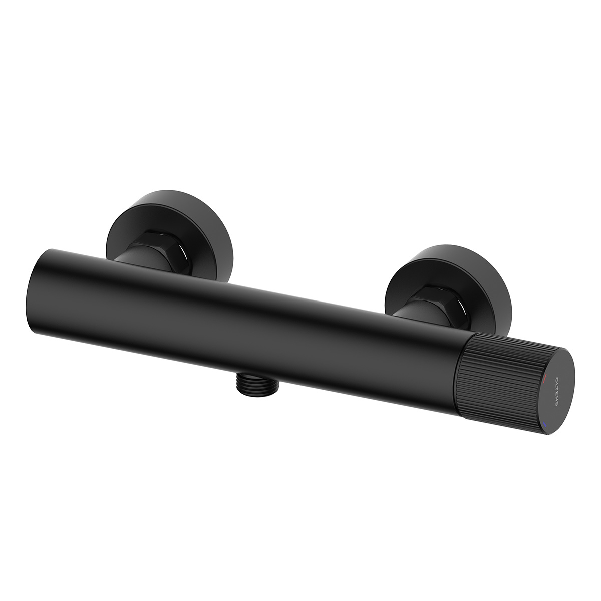 Oltens Hamnes douchekraan wand mat zwart 33005300