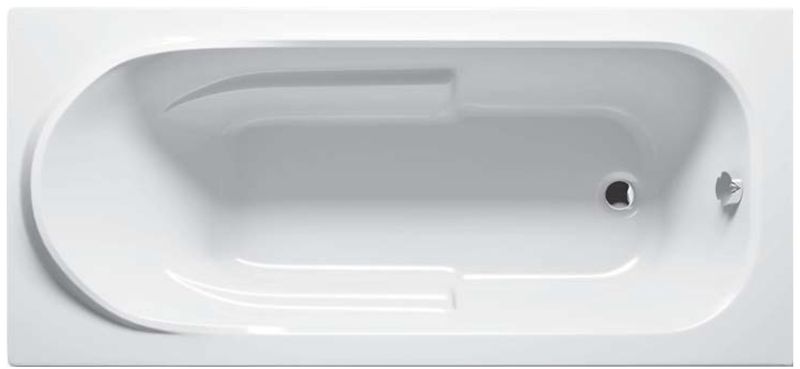 Riho Columbia rechthoekig bad 175x80 cm wit B003001005