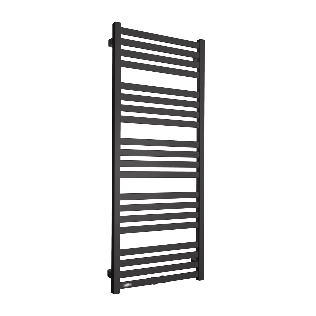Oltens Vanlig badkamerverwarming ladder 121x50 cm mat zwart 55008300
