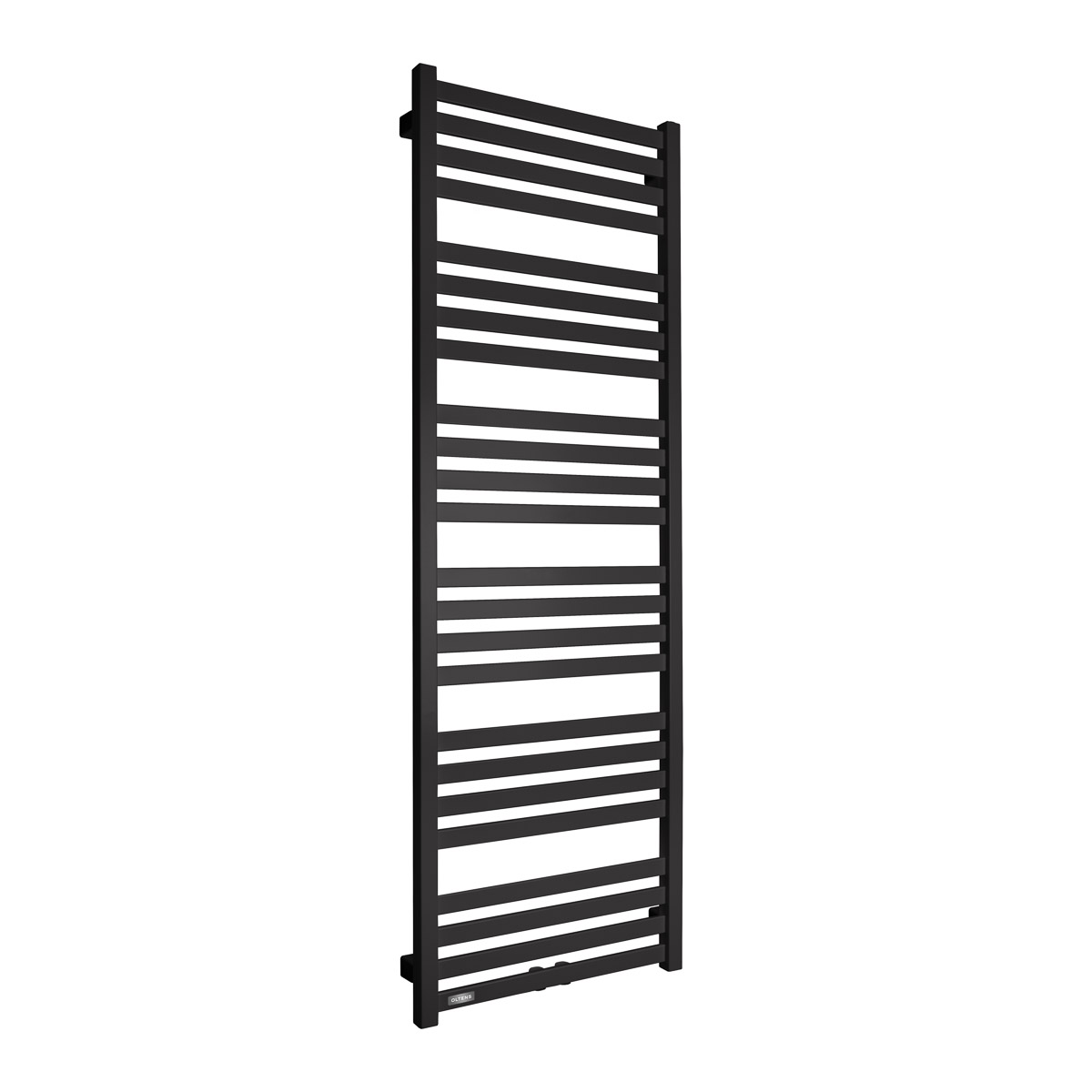 Oltens Vanlig badkamerverwarming ladder 146x50 cm mat zwart 55009300