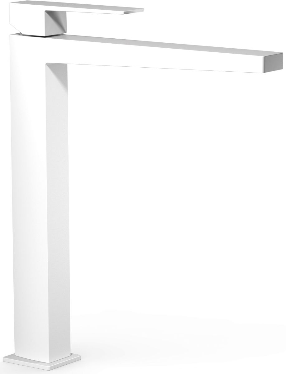 Tres Slim Exclusive wastafelkraan staand wit 20210305BM