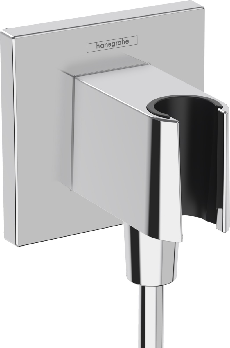 Hansgrohe Fixfit hoekverbinding met handvat chroom 26889000