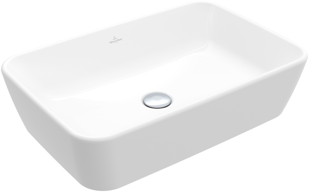 Villeroy & Boch Architectura wastafel 60x40 cm rechthoekig opbouw wit glans 5A2761R1