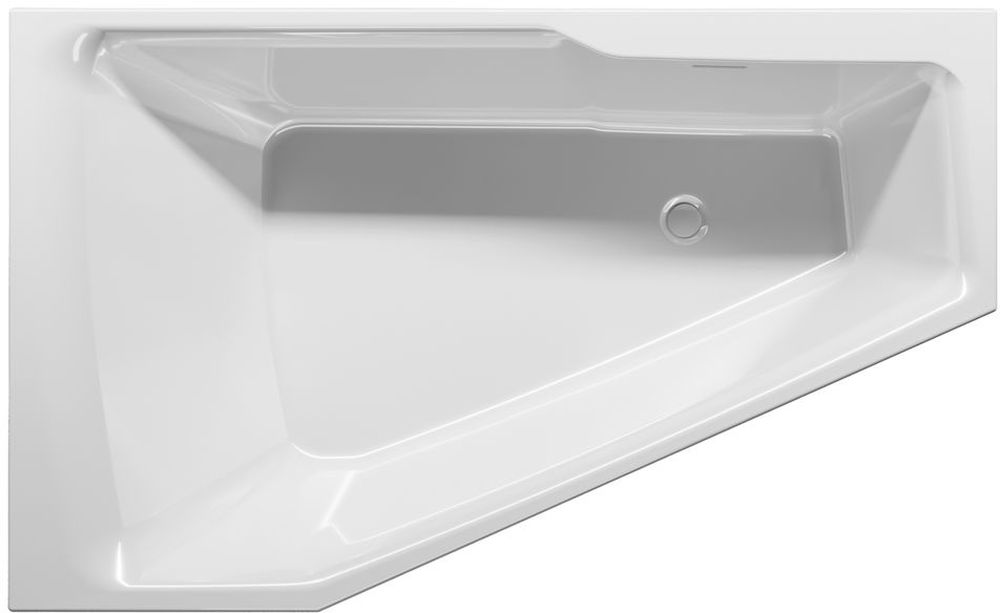 Riho Rethink Space hoekbad 160x75 cm rechtszijdig wit B111001005
