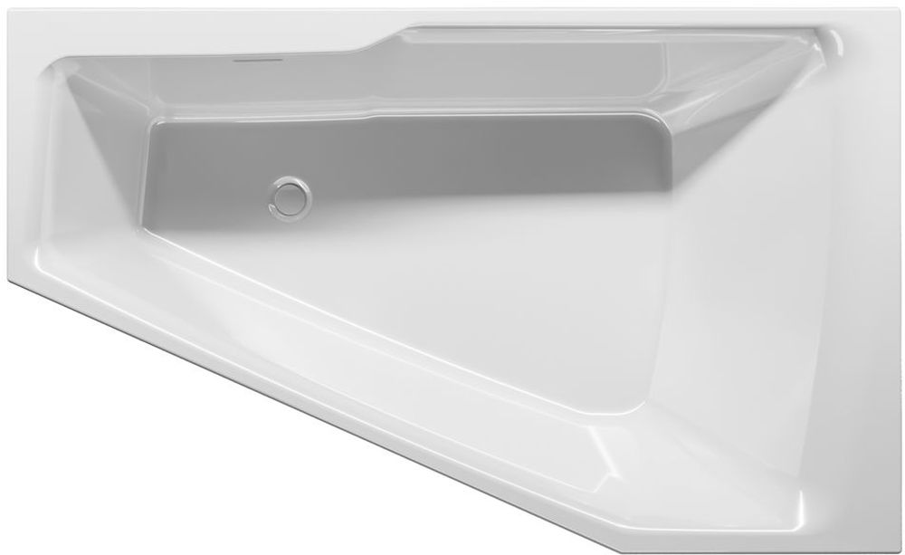 Riho Rethink Space hoekbad 160x75 cm linkszijdig wit B112001005