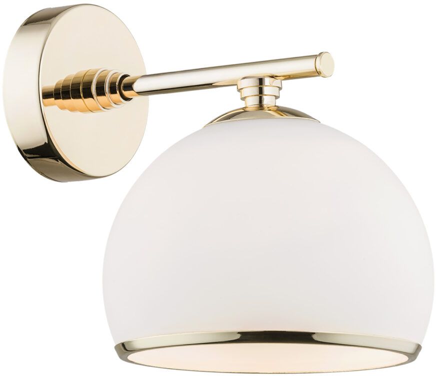 Argon Marbella wandlamp 1x15 W messing-opaal 4255