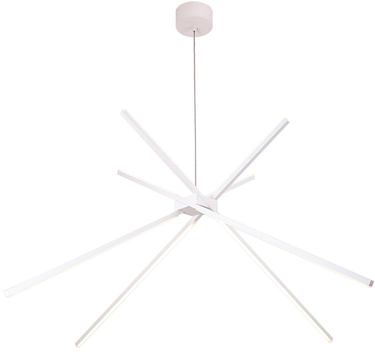 MaxLight Spider hanglamp 1x33 W wit P0270