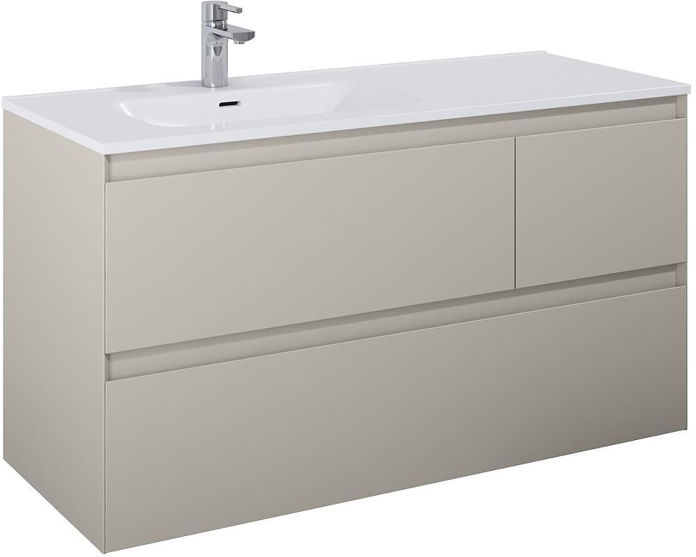 Elita Split kast 120x45.8x63.5 cm hangend onder de wastafel beige RE012006157020