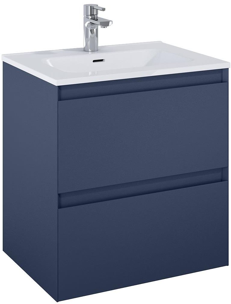 Elita Split kast 60x45.8x63.5 cm hangend onder de wastafel blauw RE010600057030